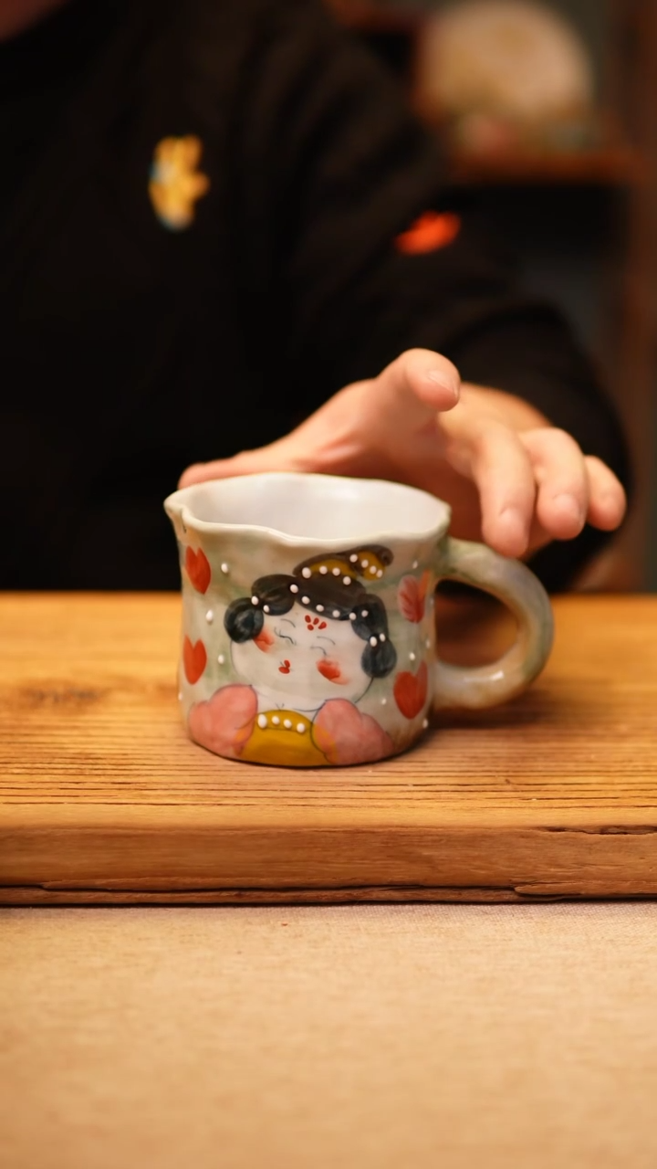 【闪购商品】@@陶园瓷舍@@纯手工手绘@高温釉下彩