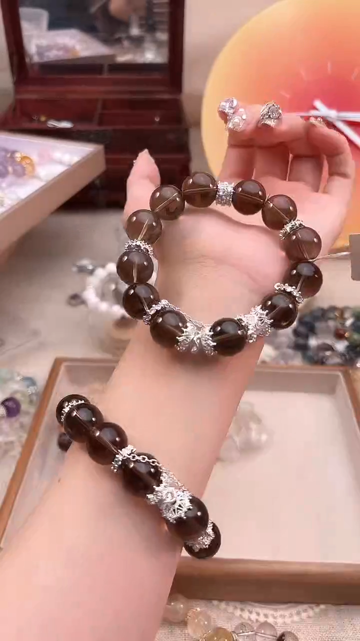 【闪购商品】水晶手链未镶嵌多样性发货发其一颜色微差