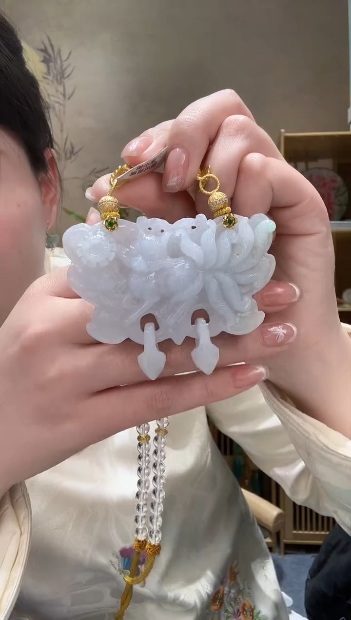 【闪购商品】翡翠颈饰未镶嵌吊坠