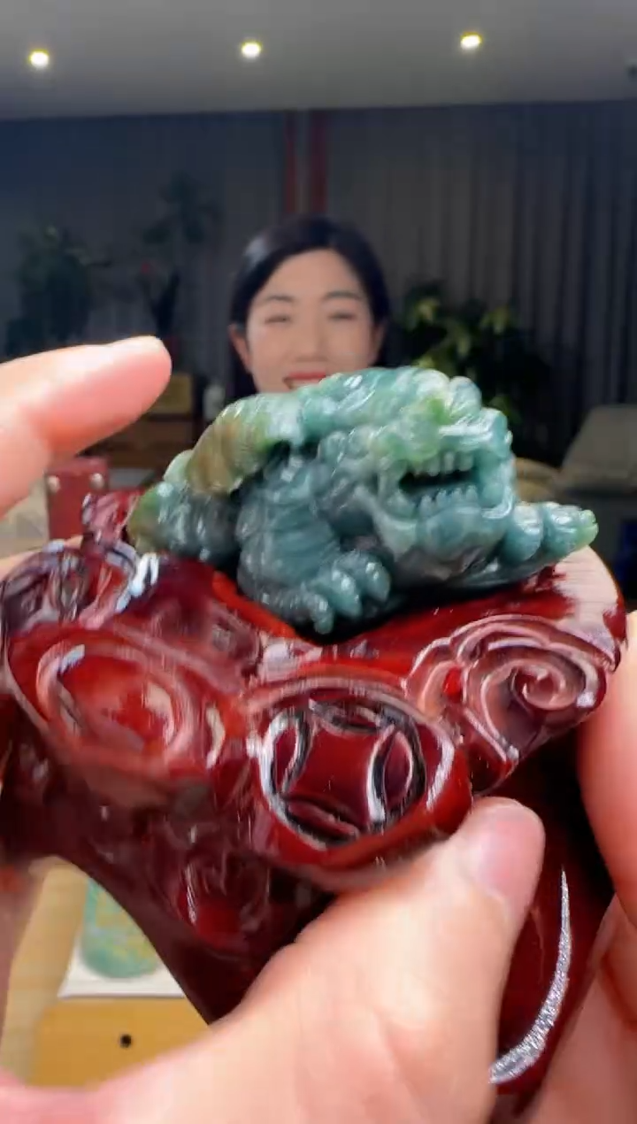 【闪购商品】翡翠摆件未镶嵌DY@@960Q3J12087