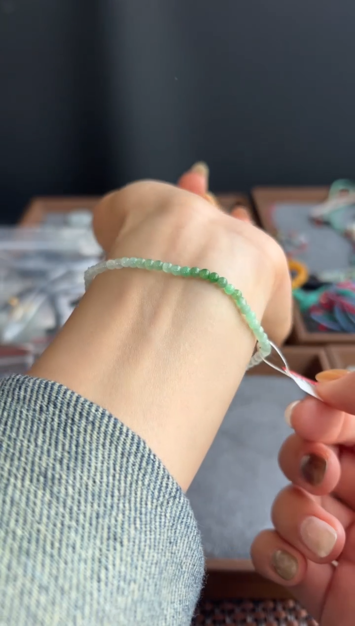 【闪购商品】翡翠手串未镶嵌604买断