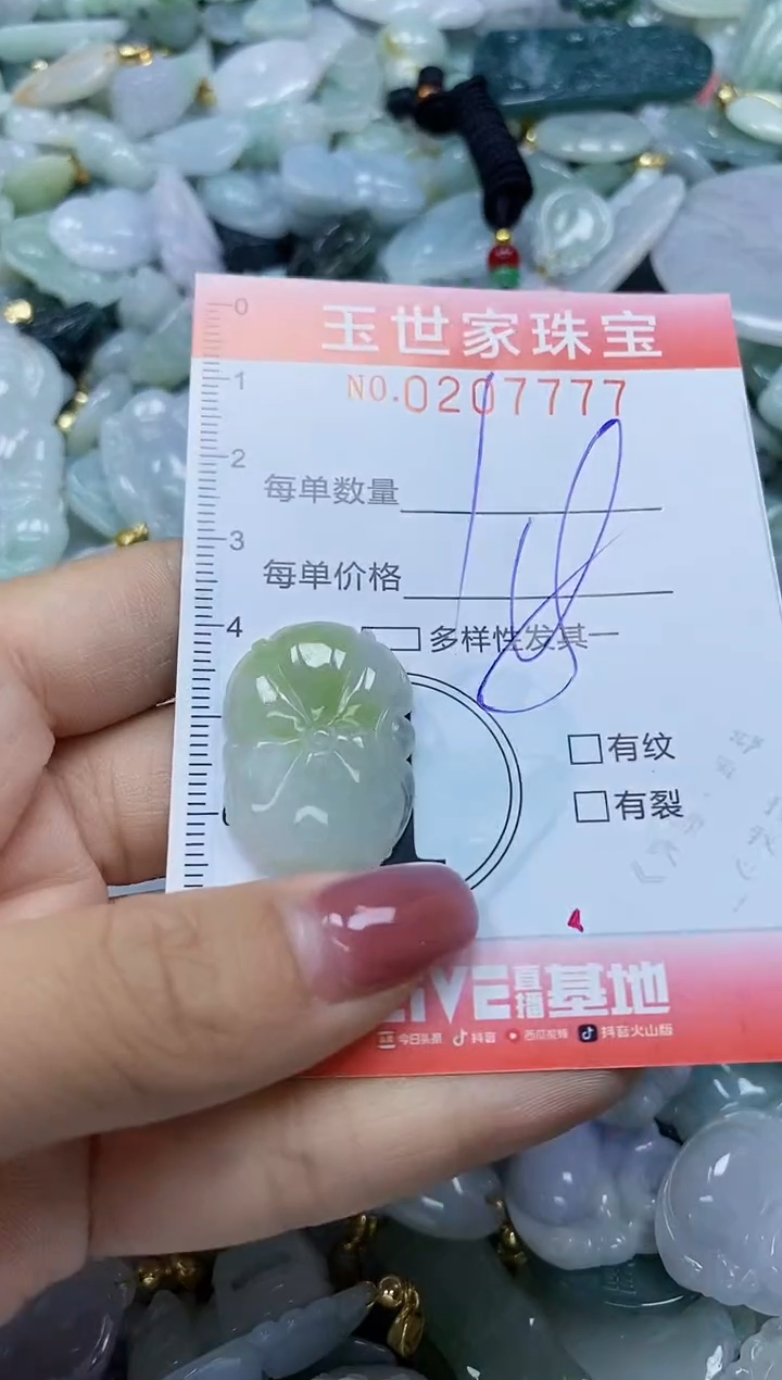 【闪购商品】翡翠颈饰未镶嵌闪购0207777