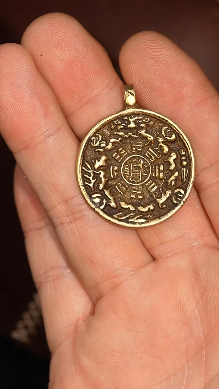 又****潘冲赛康胡子哥，藏传九宫八卦牌225