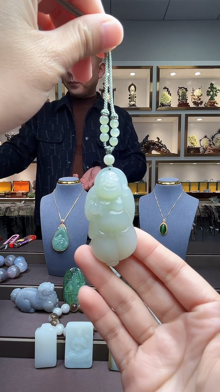 【闪购商品】和田玉颈饰未镶嵌苏