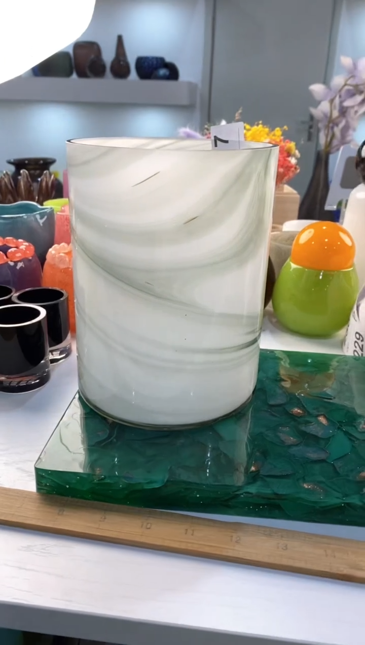 【闪购商品】琉璃慕忆家花瓶微瑕217