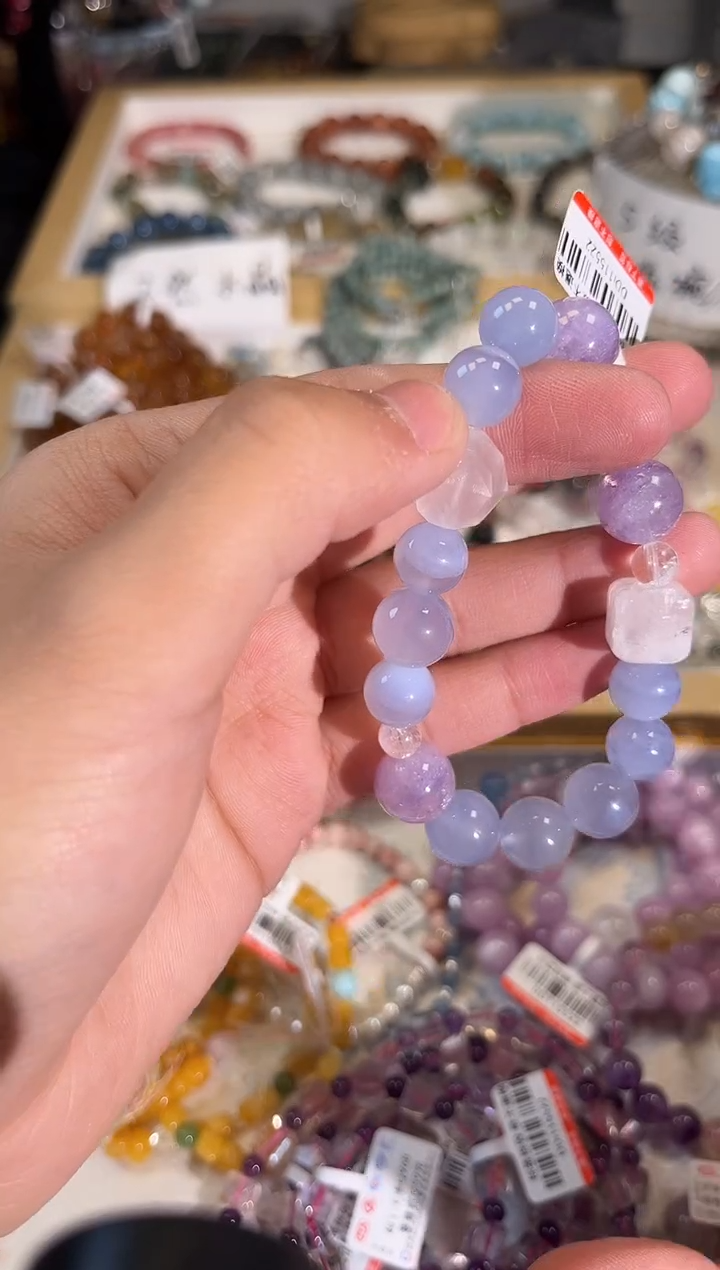 【闪购商品】水晶手链未镶嵌Q984多样性发货一件