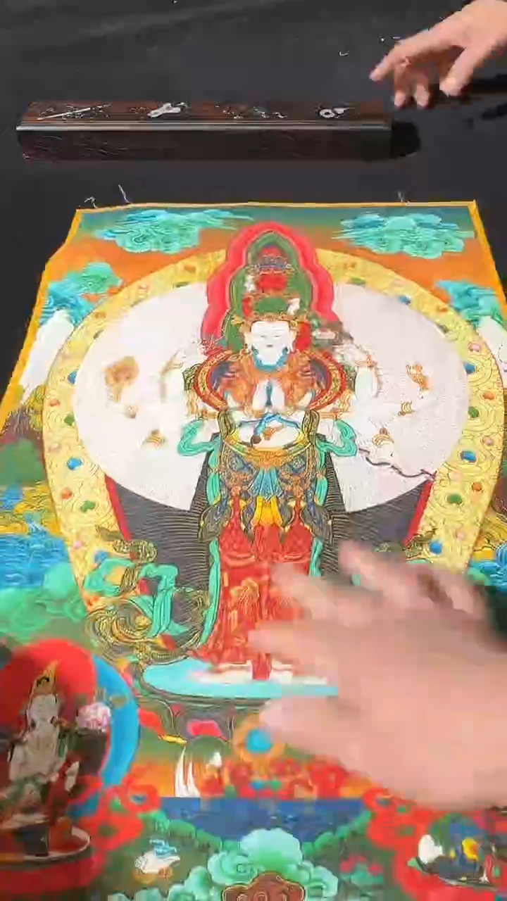 卷轴画藏式珍藏彩绘艺术馆9517