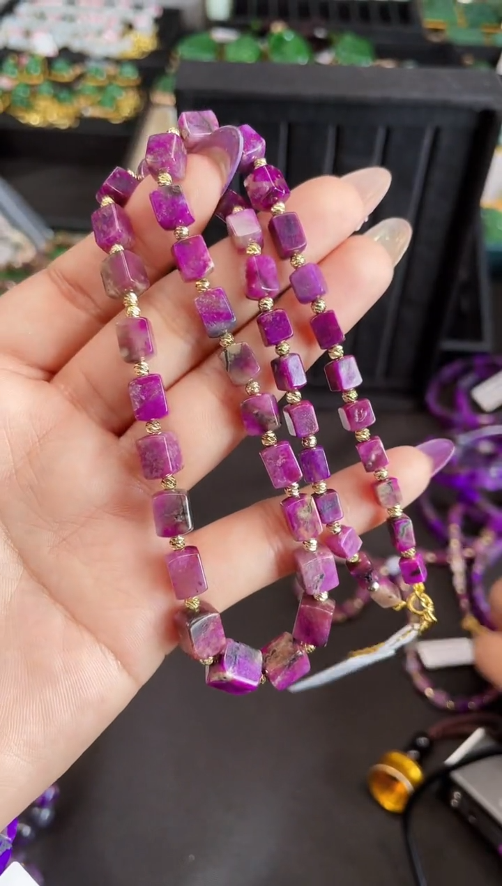 【闪购商品】苏纪石（舒俱来）项链未镶嵌多样性发一