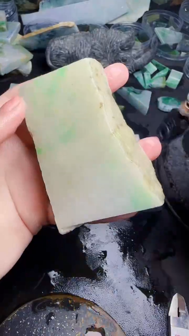 未镶嵌挂件翡翠呵***呵天然翡翠018