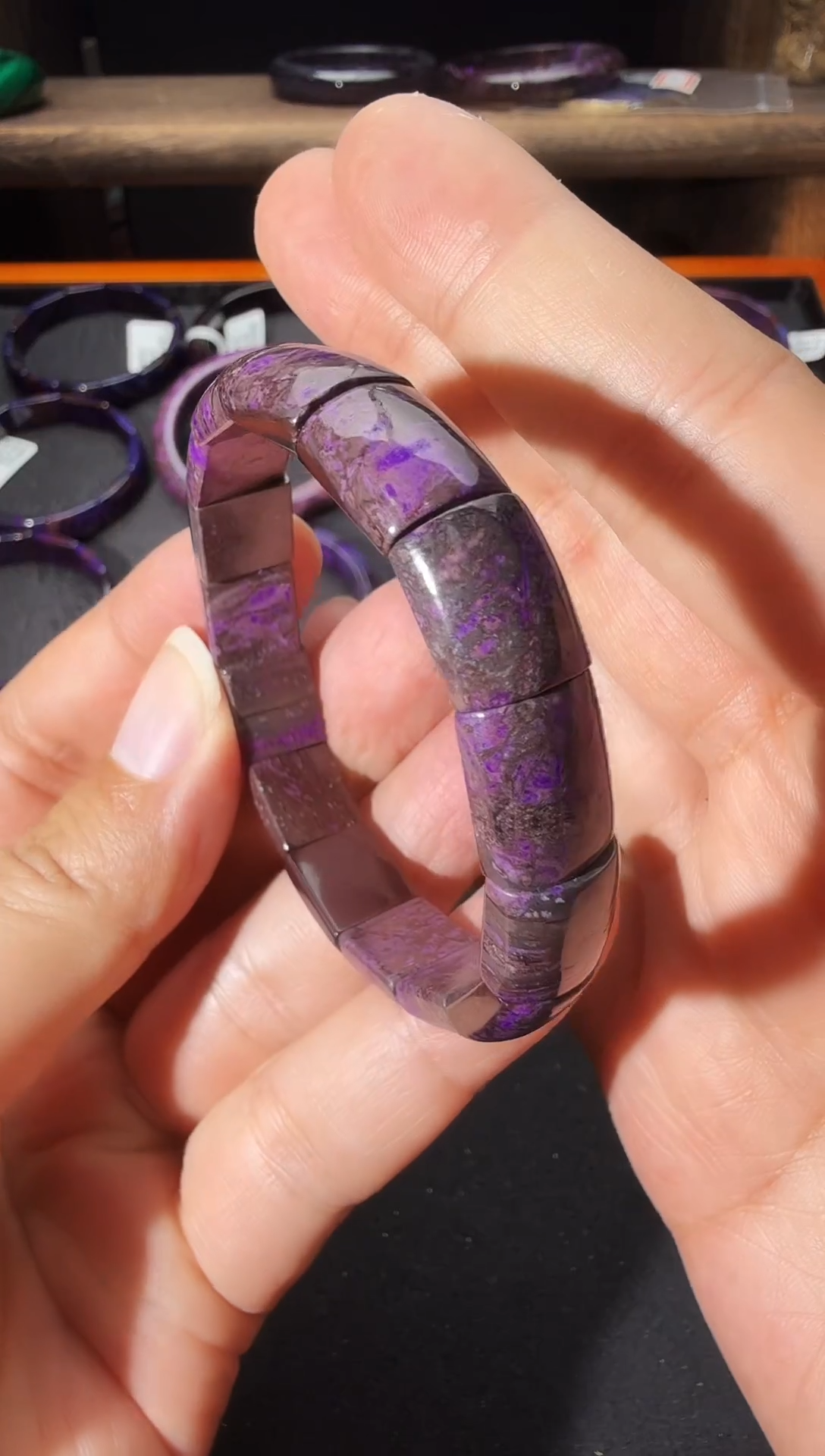 苏纪石（舒俱来）未镶嵌南非老矿手排@多样性发其一