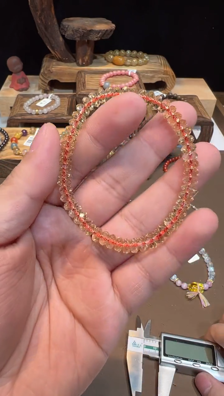 【闪购商品】水晶手链未镶嵌手饰@@0934