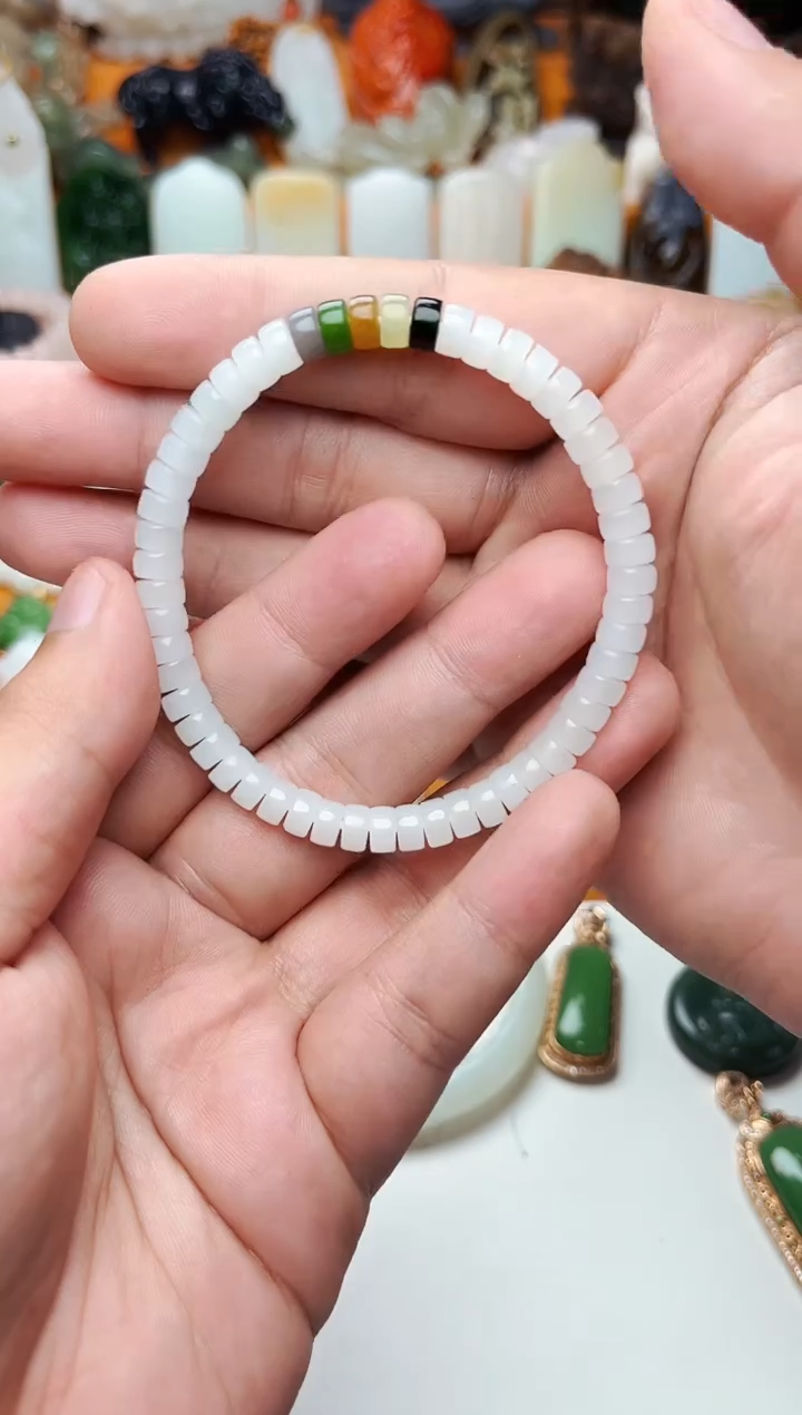 【闪购商品】和田玉手串未镶嵌手串01