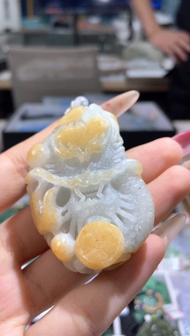 【闪购商品】翡翠颈饰未镶嵌天然缅甸翡翠A货未镶嵌
