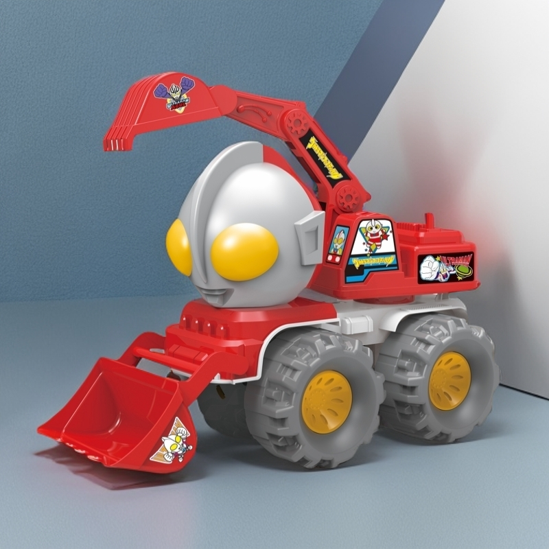 【花1】大号28厘米红色卡通滑行玩具益智玩具生日礼物(电商盒发货)