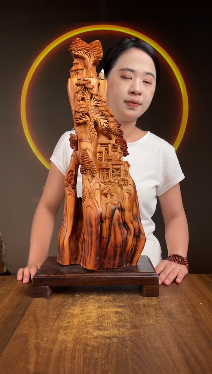 柏木（崖柏）手工摆件,先抢先得! 编号:262