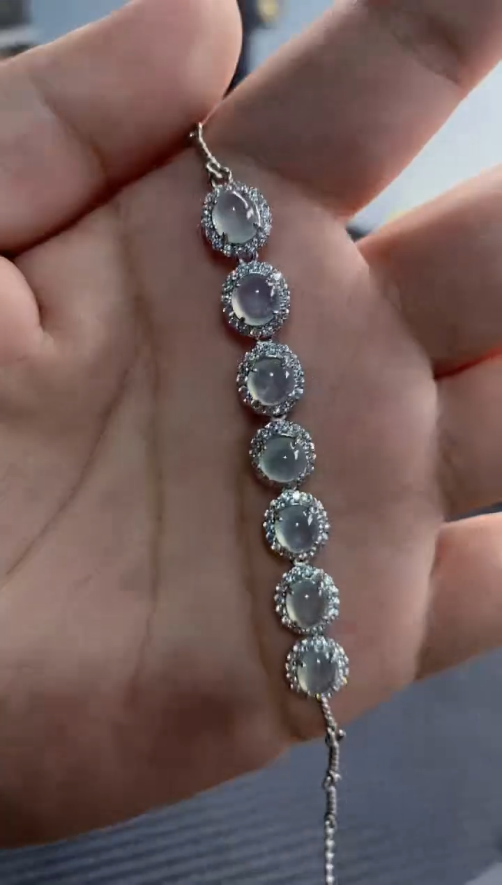 【闪购商品】翡翠戒指银S925镶嵌22222---7