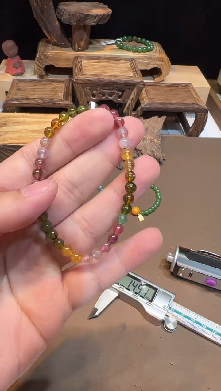 【闪购商品】碧玺手链未镶嵌手饰@@F3112