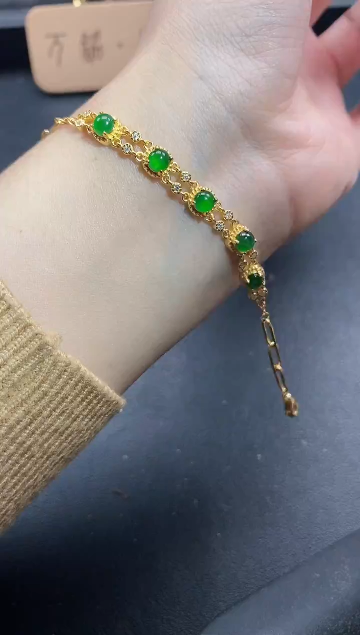 银S925镶嵌戒指翡翠51151