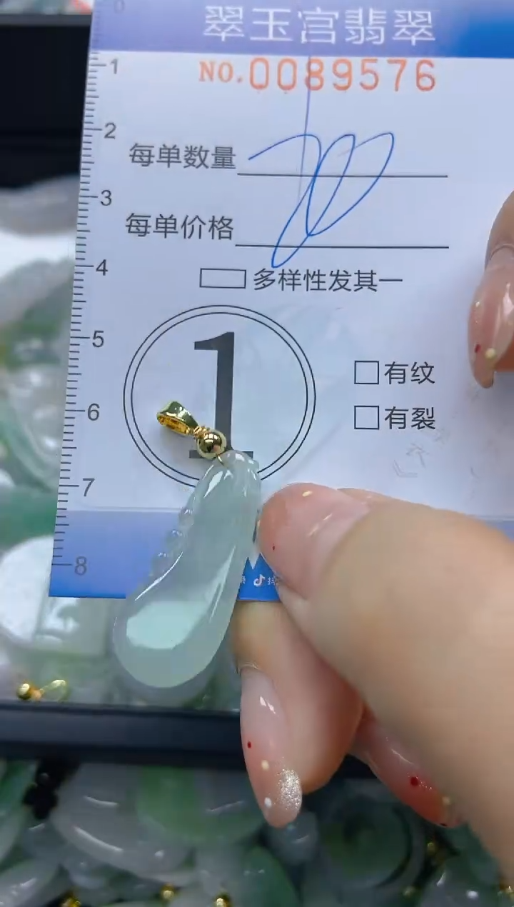 【闪购商品】翡翠未镶嵌颈饰闪购0089576