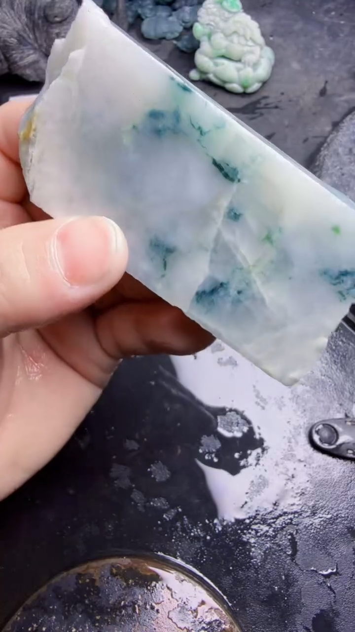 未镶嵌挂件翡翠天然翡翠123