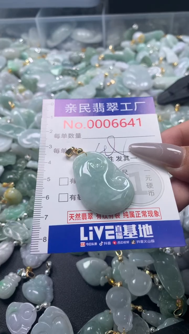 颈饰未镶嵌翡翠6641