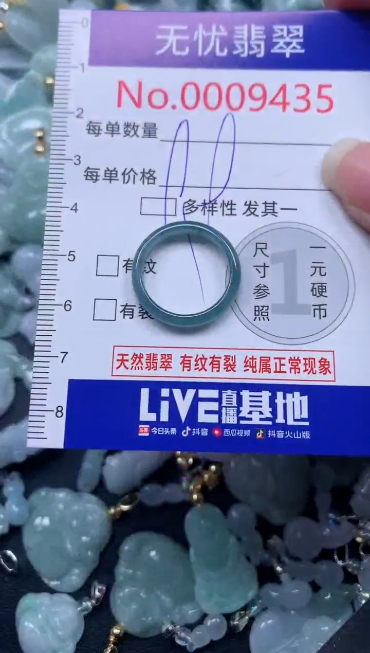 颈饰未镶嵌翡翠9435