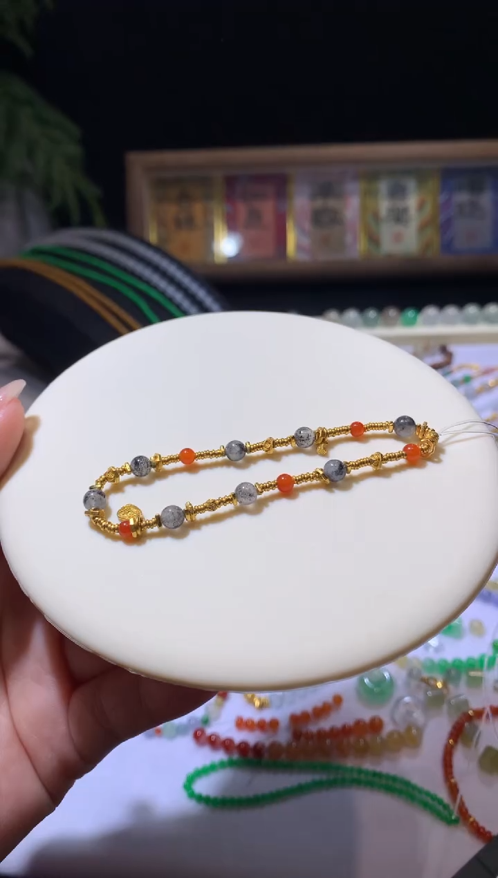 【闪购商品】定制翡翠未镶嵌手串9800+980