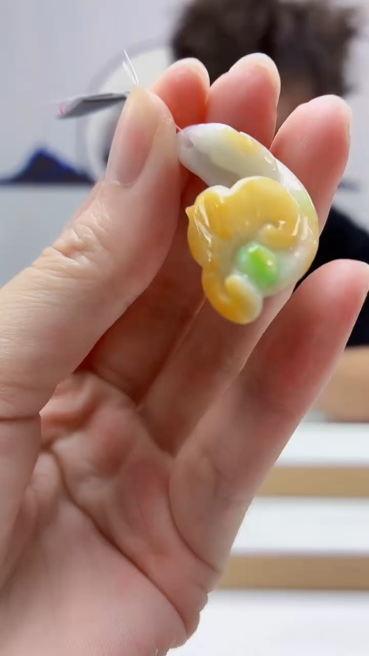 颈饰未镶嵌翡翠4688zm-JJ挂件2