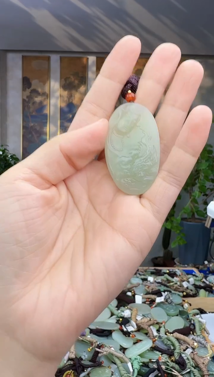 未镶嵌和田玉挂件拍一发一