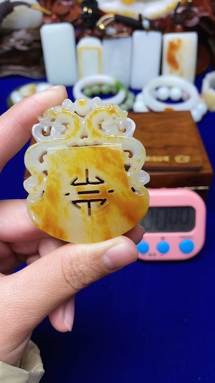 【闪购商品】和田玉挂件未镶嵌1