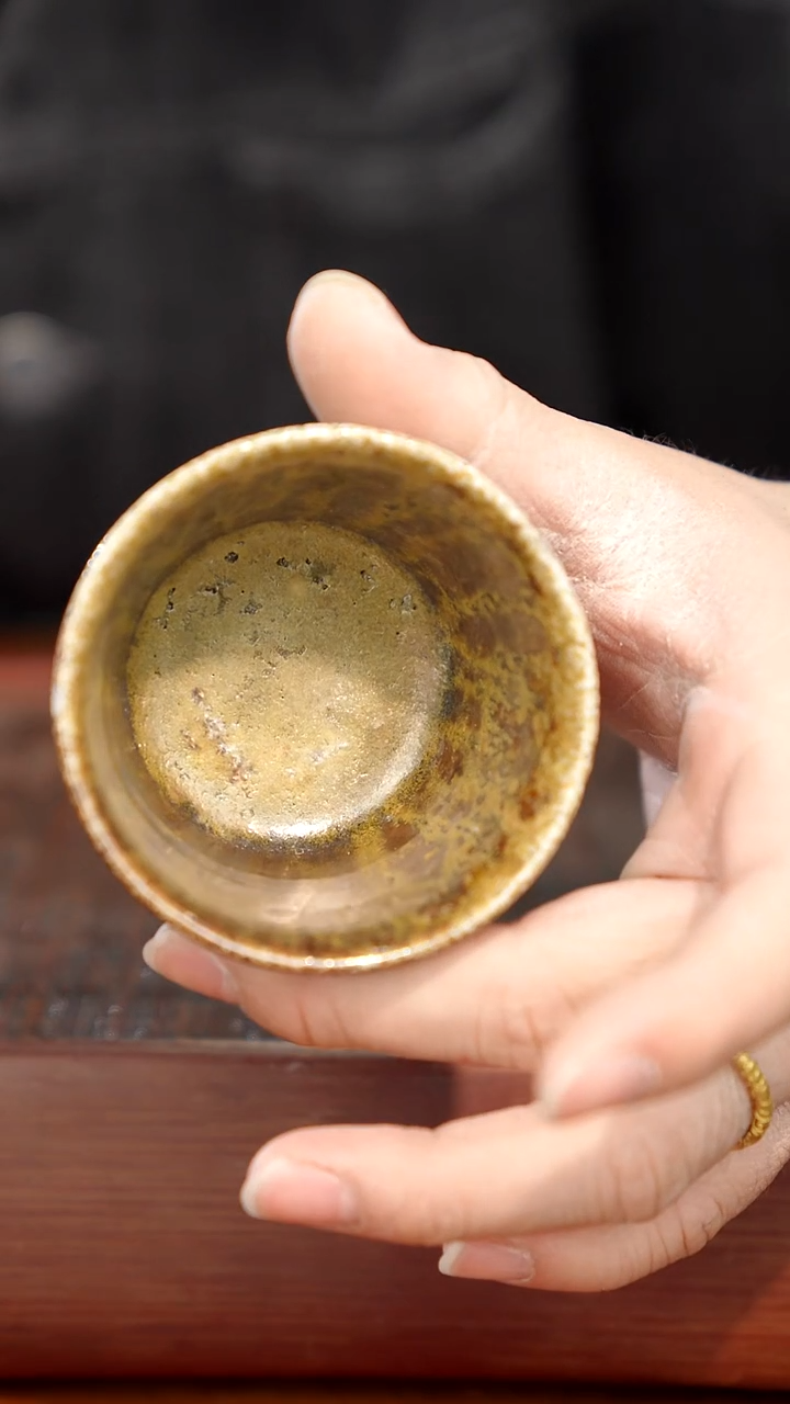 陶瓷奢瓷/瑞寅柴烧茶器（杯子）560瑕疵