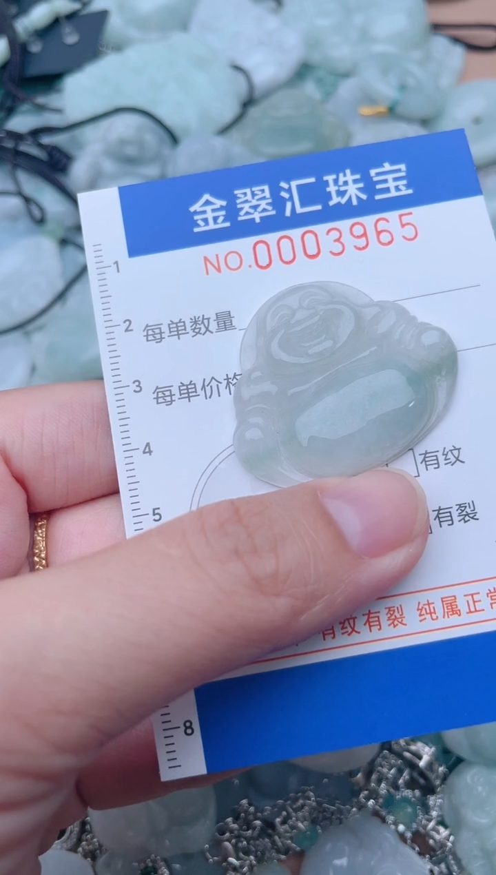 颈饰未镶嵌翡翠3965