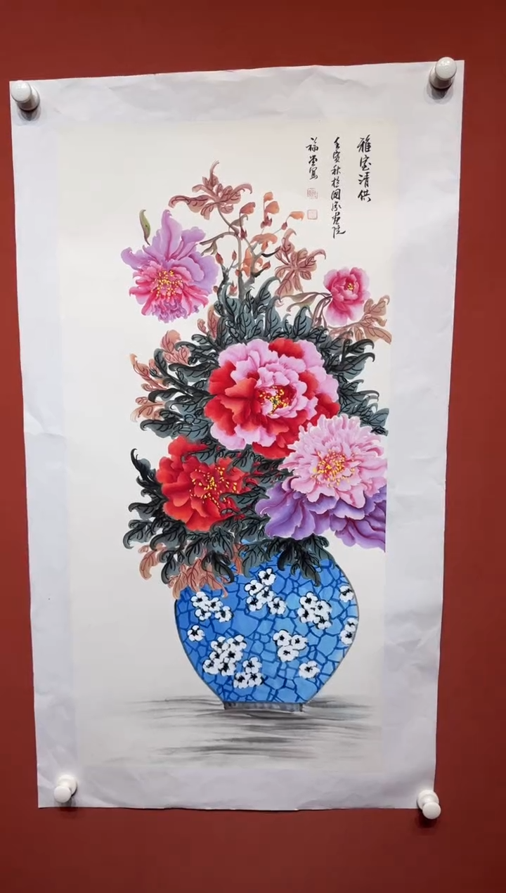 国画国画湖社画会/谢福堂-29-32