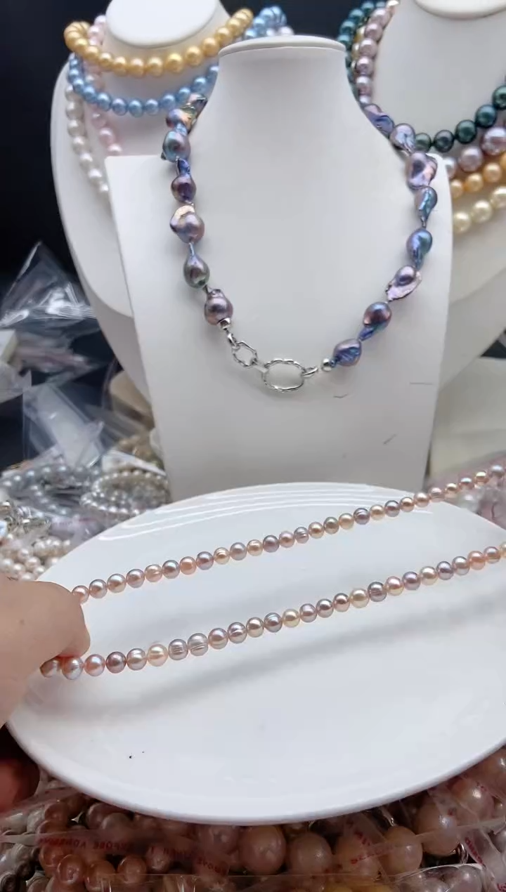 【闪购商品】淡水珍珠颈饰未镶嵌1