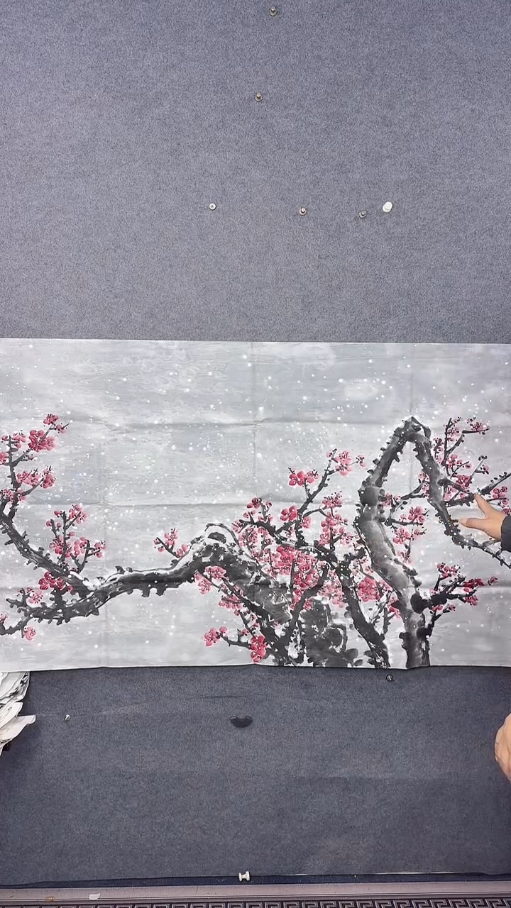 国画180*95吴铁成作品