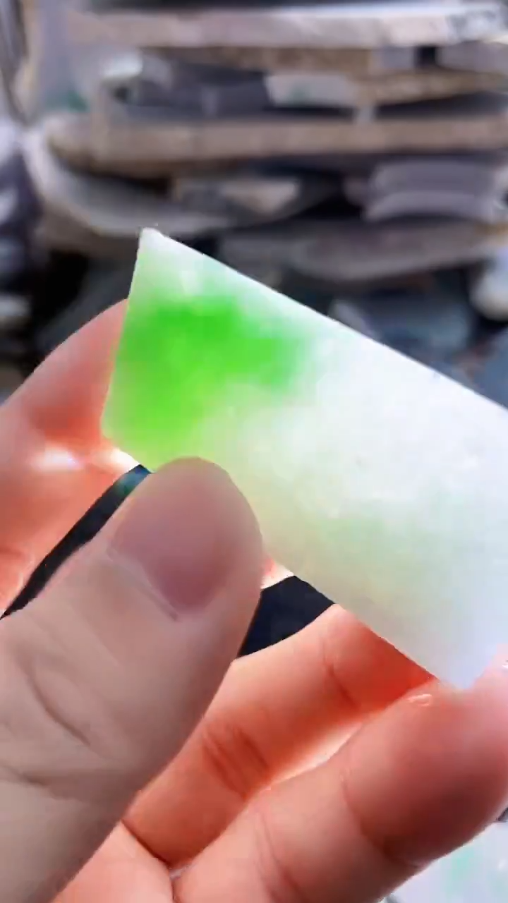 裸石翡翠天然A货翡翠板料