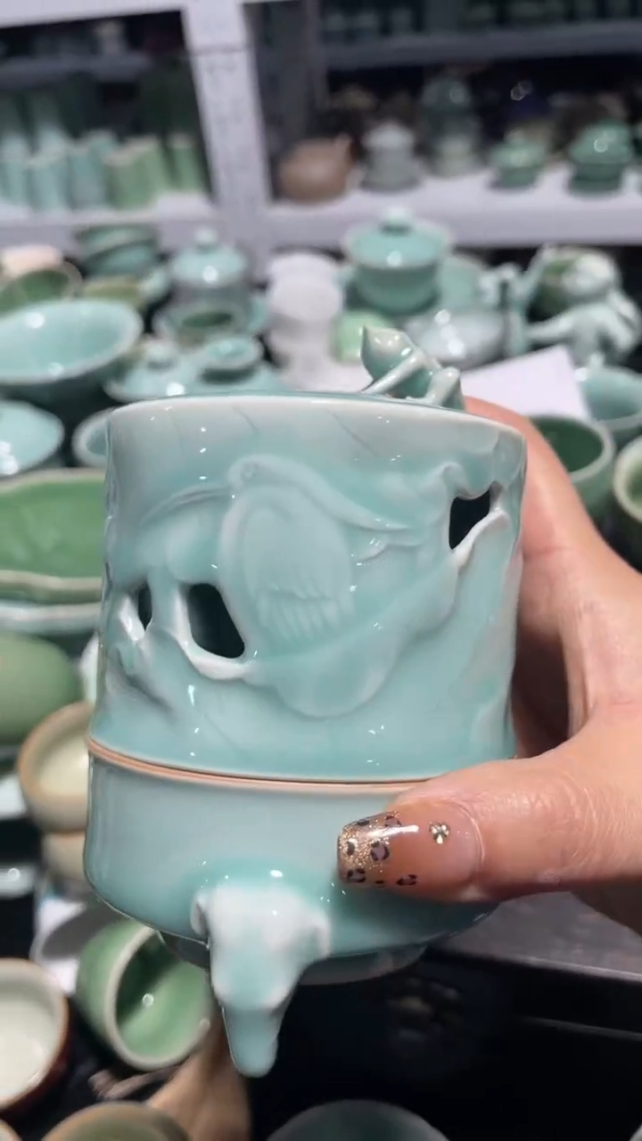 【闪购商品】特价福利 微瑕 慧仙青瓷