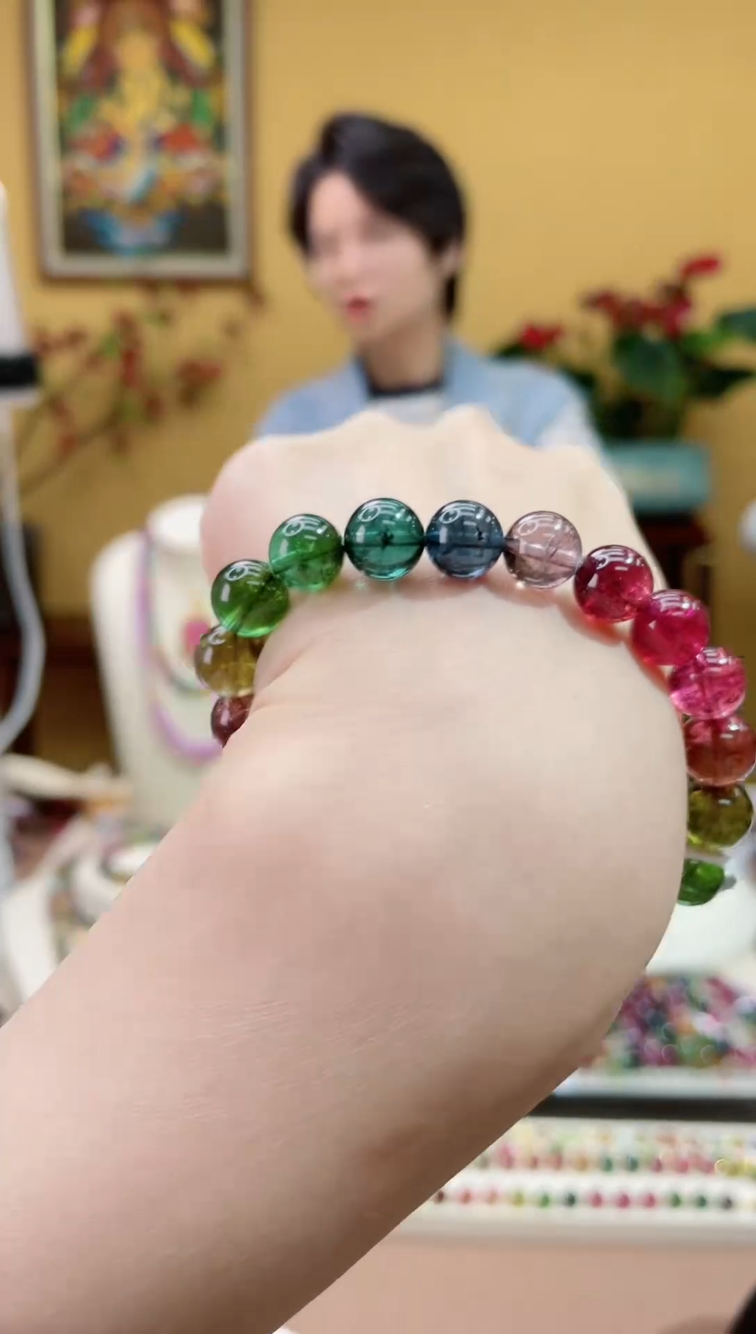 【闪购商品】碧玺手串未镶嵌/9mMKyz 