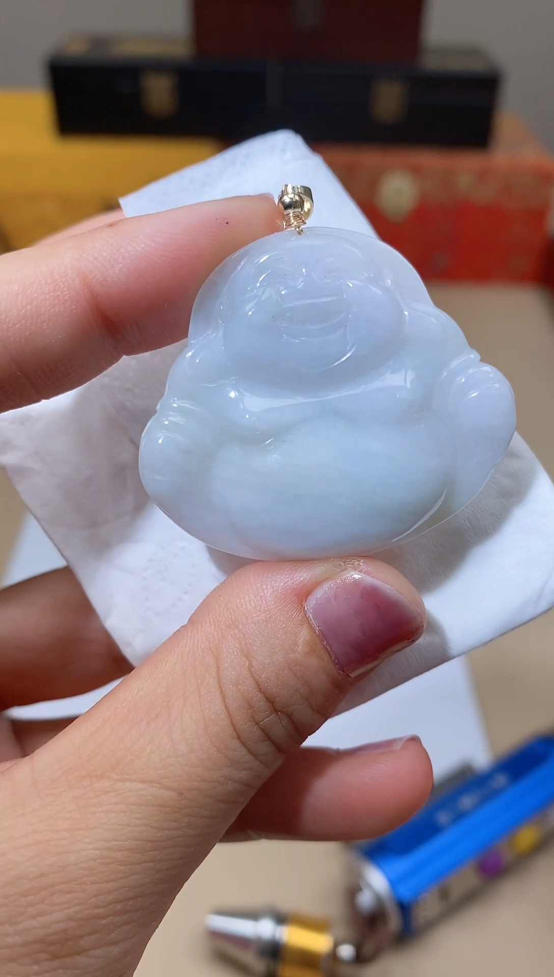 【闪购商品】翡翠颈饰未镶嵌天然A货翡翠