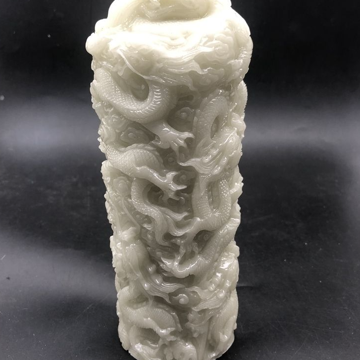 【精选】个性精美九龙柱流水摆件18