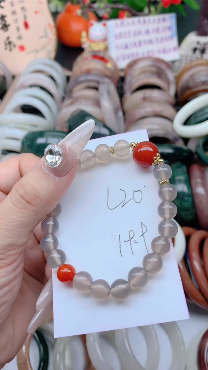 石英质玉手镯未镶嵌L20