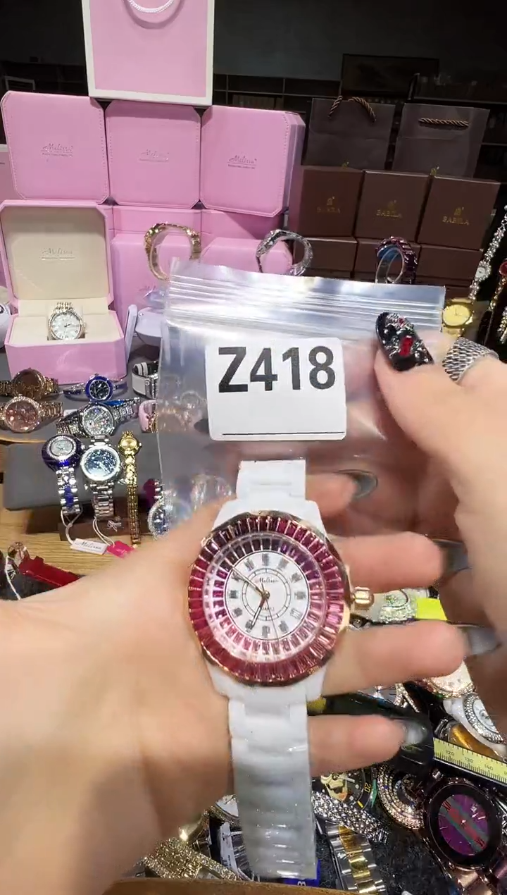 石英机芯不锈钢不锈钢直播定闪专用