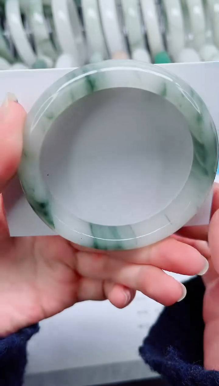 【闪购商品】石英质玉手镯未镶嵌A314-59.7