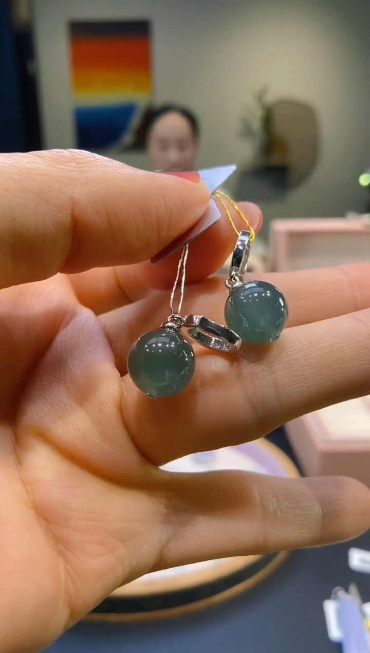 【闪购商品】翡翠吊坠(不含链)银S925镶嵌珠子 多样性发其一