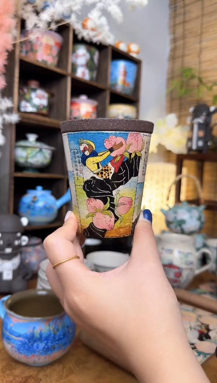 【闪购商品】玄之天宫手握咖啡杯带盖