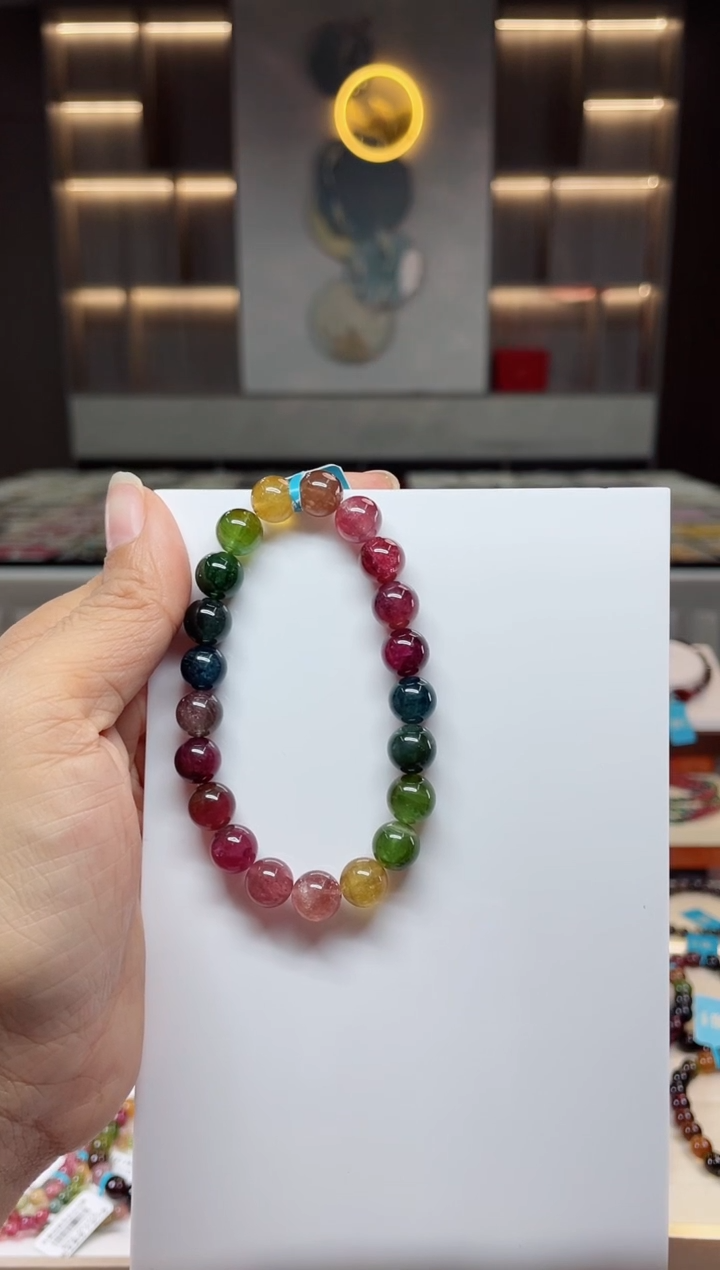 【闪购商品】碧玺单圈手串未镶嵌（多样性发一条）Q