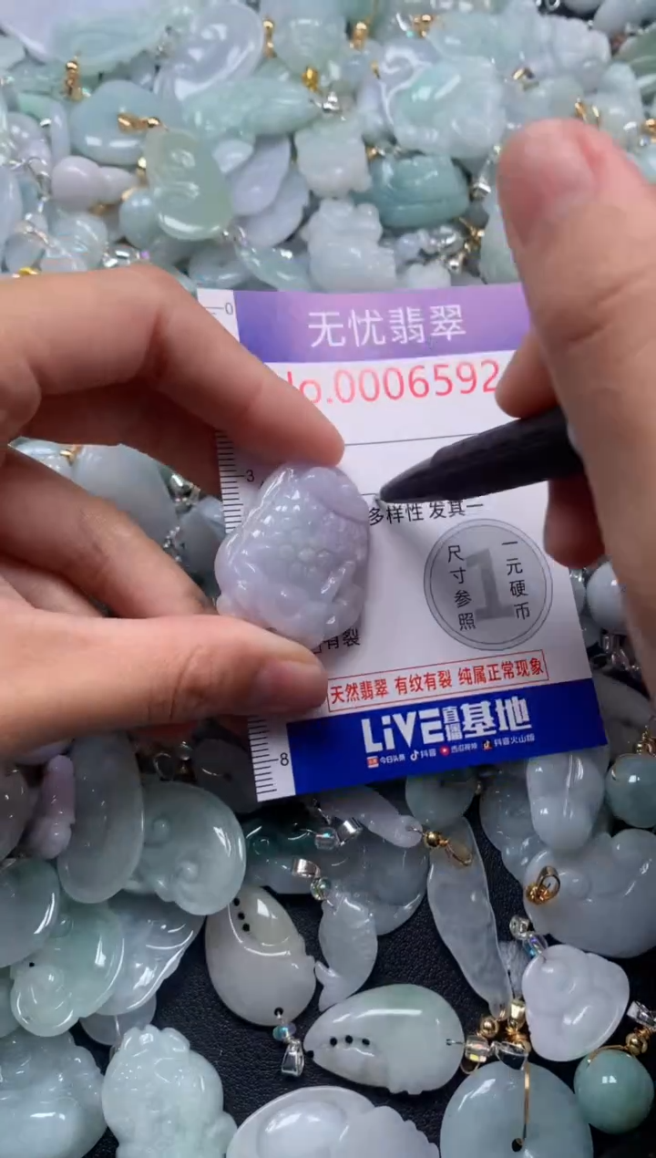 颈饰未镶嵌翡翠6592
