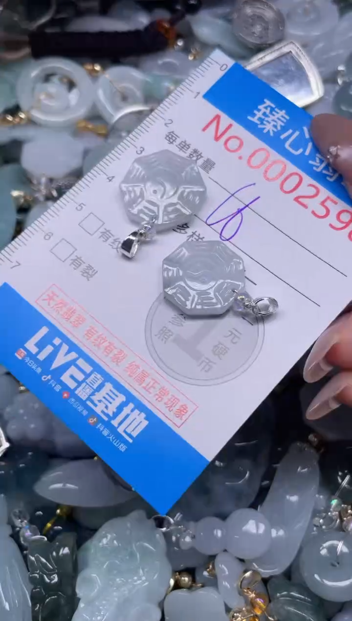 颈饰未镶嵌翡翠2598