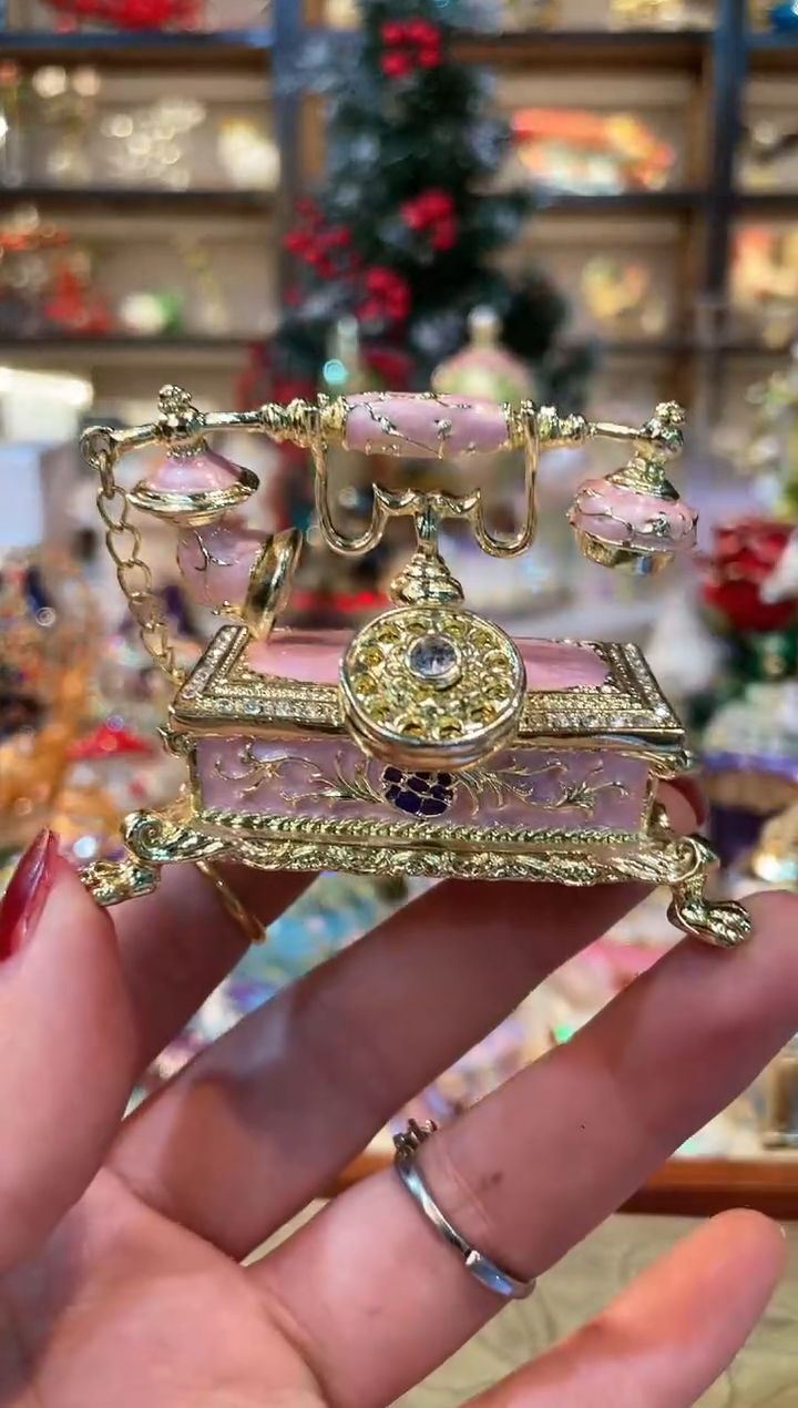 【闪购商品】珐琅彩首饰收纳盒