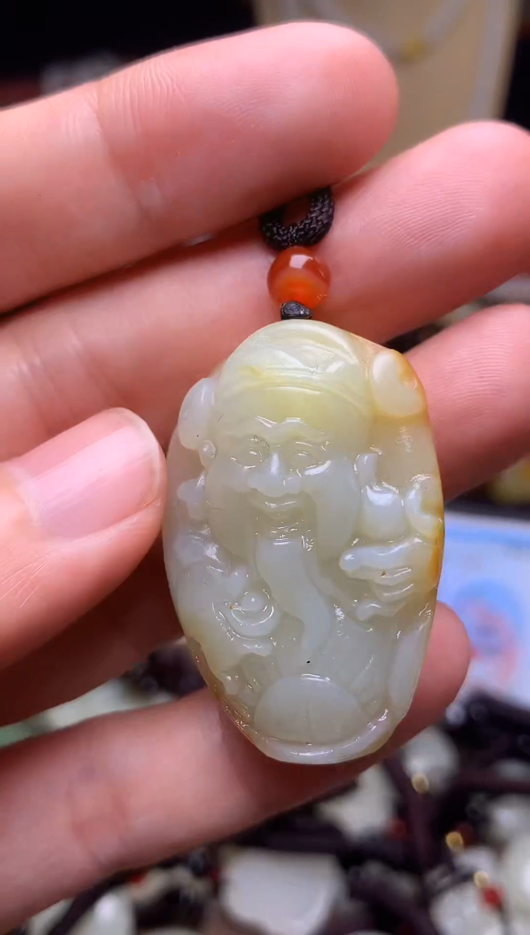 颈饰未镶嵌和田玉新疆料青海料清水和田玉吊坠